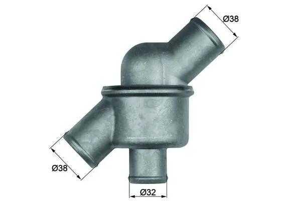 Thermostat, coolant BEHR TH 34 80