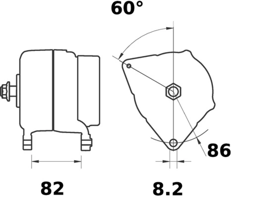 MAHLE MG 562 Alternator