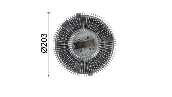 Clutch, radiator fan BEHR *** PREMIUM LINE *** CFC 37 000P