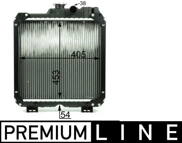 Radiator, engine cooling BEHR *** PREMIUM LINE *** CR 1938 000P