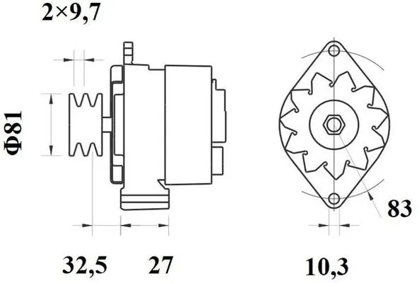 MAHLE MG 530 Alternator