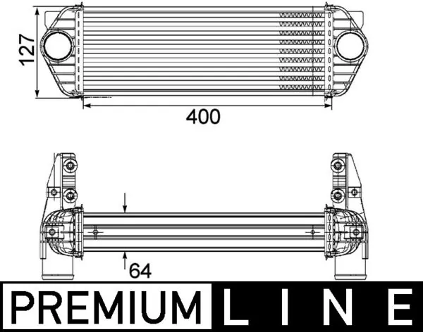 MAHLE CI 168 000P Charge Air Cooler