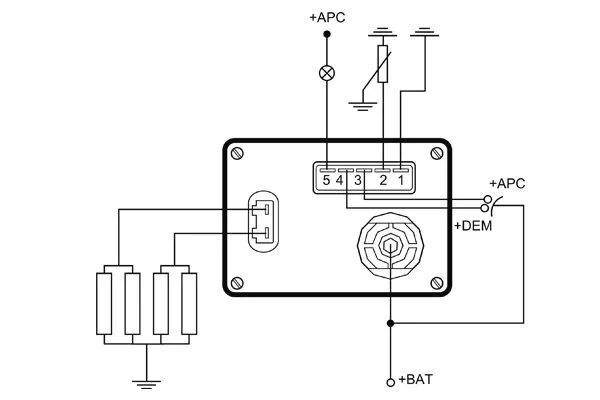 Control Unit, glow time MHG 57
