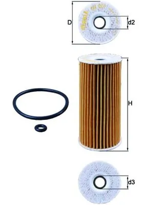 Oil Filter OX 201D