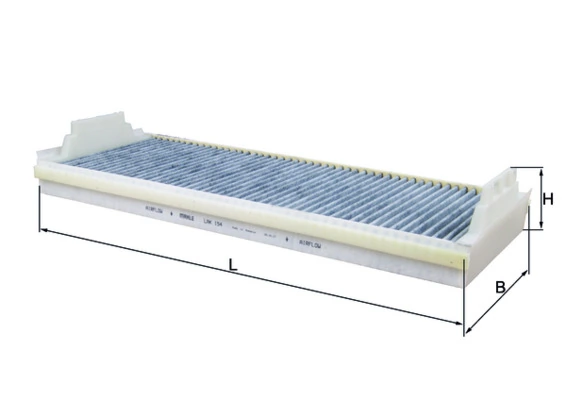 Filter, cabin air LAK 154