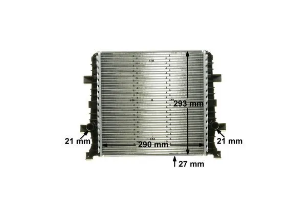 Radiator, engine cooling BEHR *** PREMIUM LINE *** CR 1025 000P