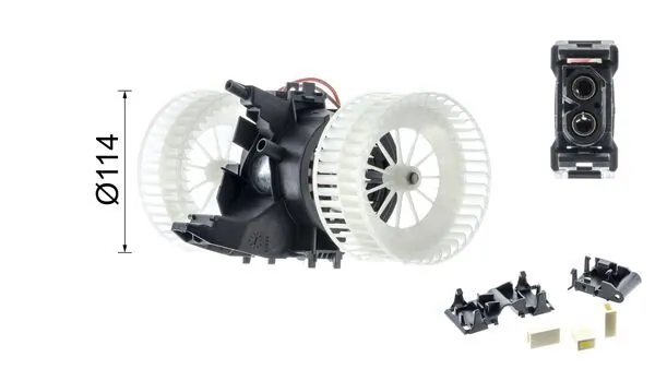 Interior Blower BEHR *** PREMIUM LINE *** AB 133 000P