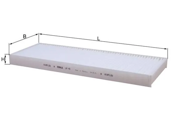 Filter, cabin air LA 45