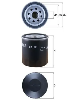 Oil Filter OC 1291
