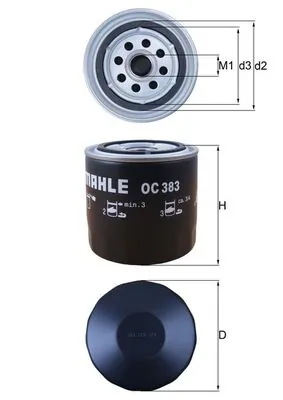 Oil Filter OC 383