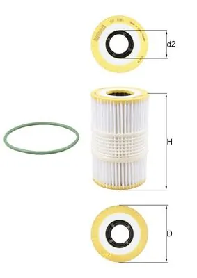 Oil Filter OX 1185D