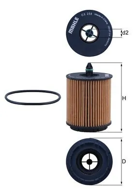 Oil Filter OX 258D