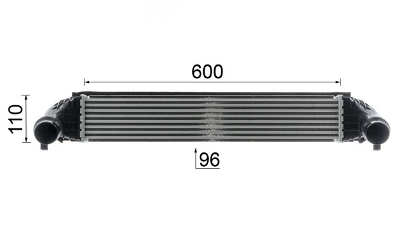 MAHLE CI 668 000P Charge Air Cooler