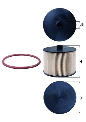 Fuel Filter KX 201D