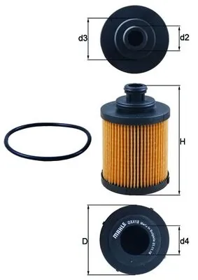 Oil Filter OX 418D