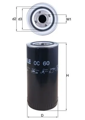 Oil Filter OC 60