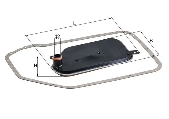 Hydraulic Filter, automatic transmission HX 84D