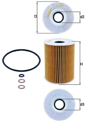 Oil Filter OX 254D2