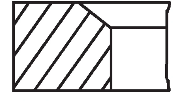 MAHLE 001 28 N0 Piston Ring Kit