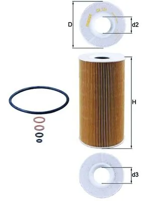 Oil Filter OX 126D