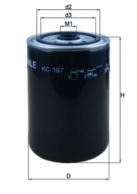 Fuel Filter KC 197