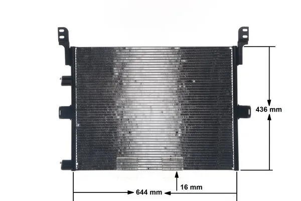 Condenser, air conditioning BEHR AC 673 000S