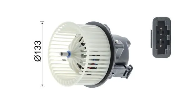 Interior Blower BEHR *** PREMIUM LINE *** AB 117 000P