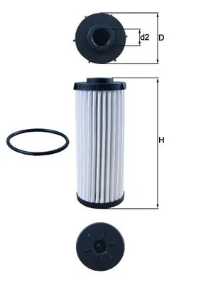 Hydraulic Filter, automatic transmission HX 139D