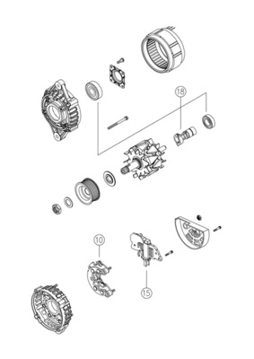 MAHLE MG 797 Alternator