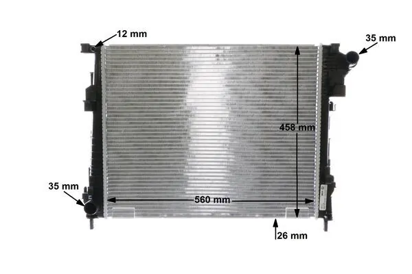 MAHLE CR 1237 000S Radiator, engine cooling