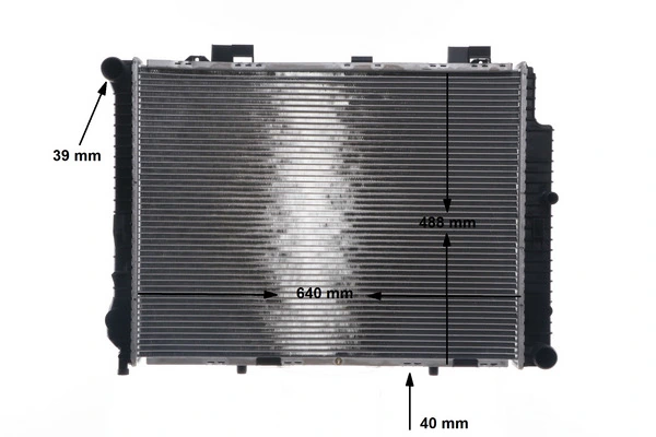 Radiator, engine cooling BEHR CR 309 000S