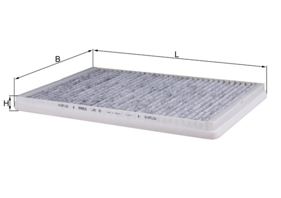 Filter, cabin air LAK 81