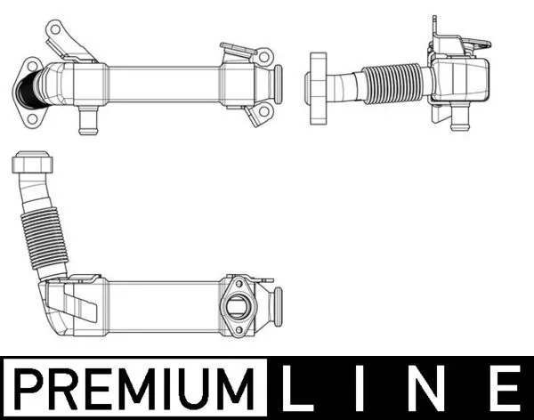 Lebih dingin, resirkulasi gas buang BEHR *** PREMIUM LINE *** CE 17 000P