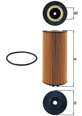 Oil Filter OX 987D