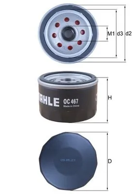 Oil Filter OC 467