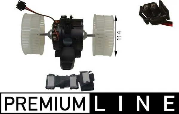 Interior Blower BEHR *** PREMIUM LINE *** AB 133 000P