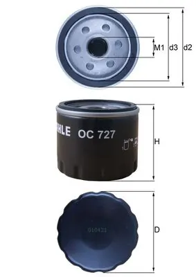 Oil Filter OC 727