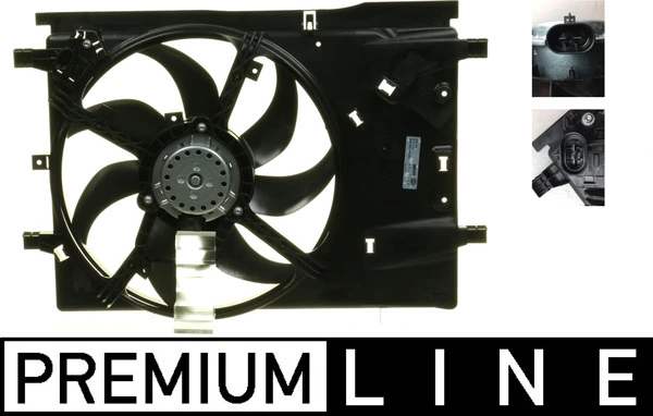 Fan, engine cooling BEHR *** PREMIUM LINE *** CFF 183 000P