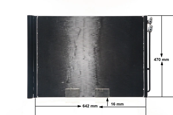 Condenser, air conditioning BEHR AC 567 000S