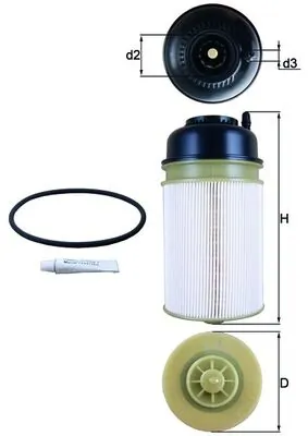 Saringan bahan bakar KX 406D