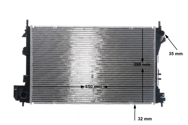 MAHLE CR 763 000S Radiator, engine cooling