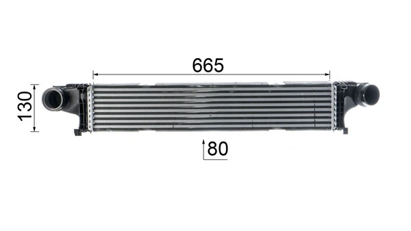 MAHLE CI 145 000P Charge Air Cooler