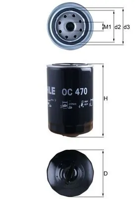 Oil Filter OC 470
