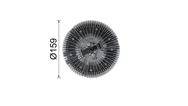 Clutch, radiator fan BEHR *** PREMIUM LINE *** CFC 30 000P