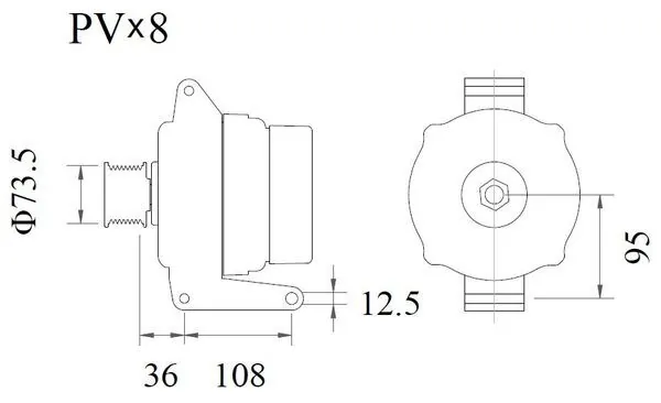 MAHLE MG 925 Alternator