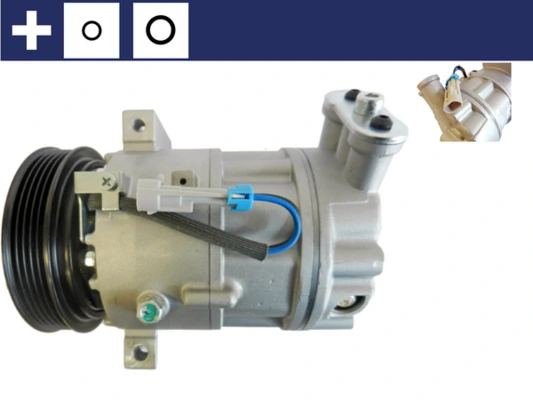 Compressor, air conditioning BEHR ACP 1271 000S