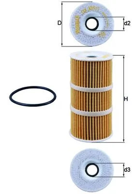 Oil Filter OX 389/1D
