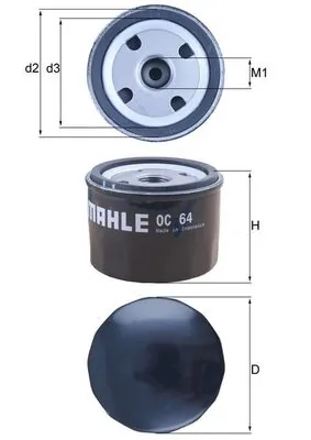 Oil Filter OC 64