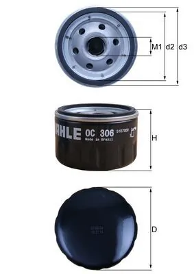 Oil Filter OC 306