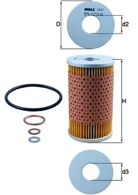 Oil Filter OX 47D